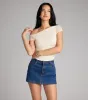 Flirty Angles One-Shoulder Crop Top sold by Windsor