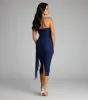 Own The Room Strapless Mesh Midi Dress sold by Windsor