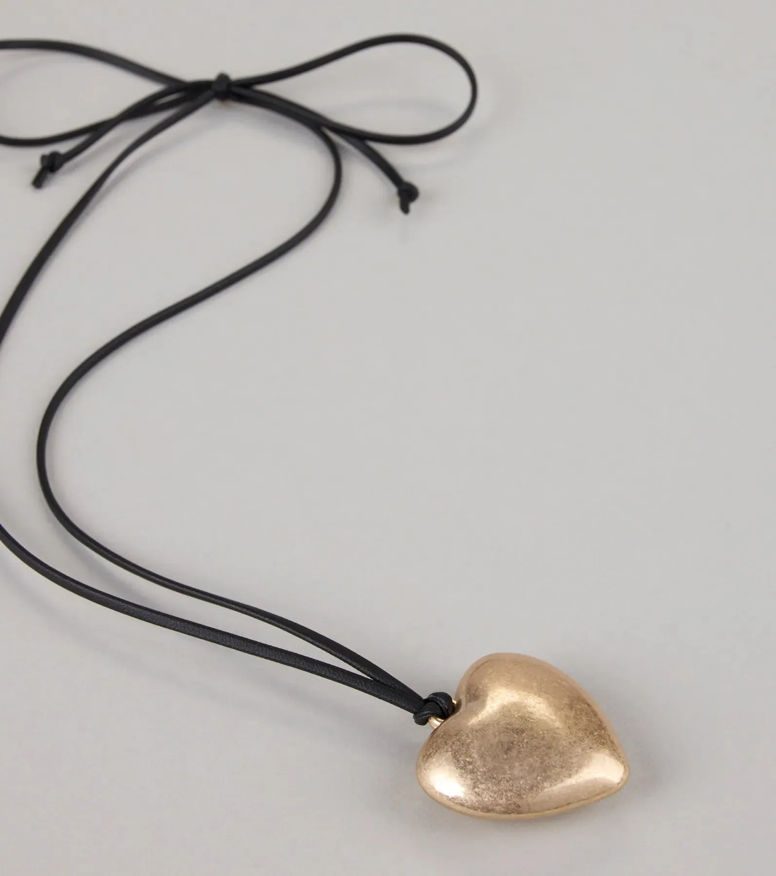 Keep It Cute Heart Cord Necklace sold by Windsor product image thumbnail 2