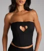 Heartbreaker Status Lace-Up Corset Top sold by Windsor