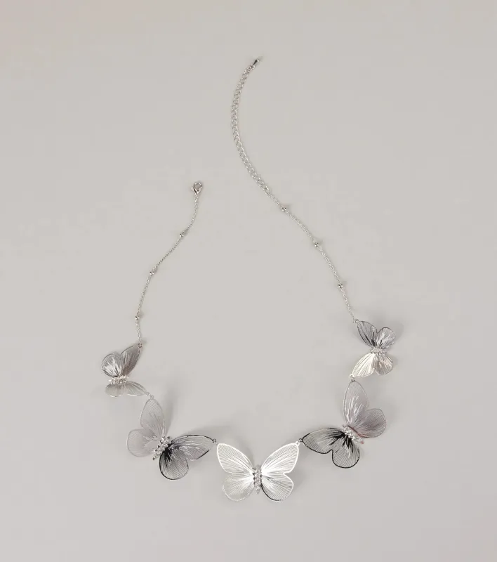 Dreamy Mood Butterfly Necklace sold by Windsor