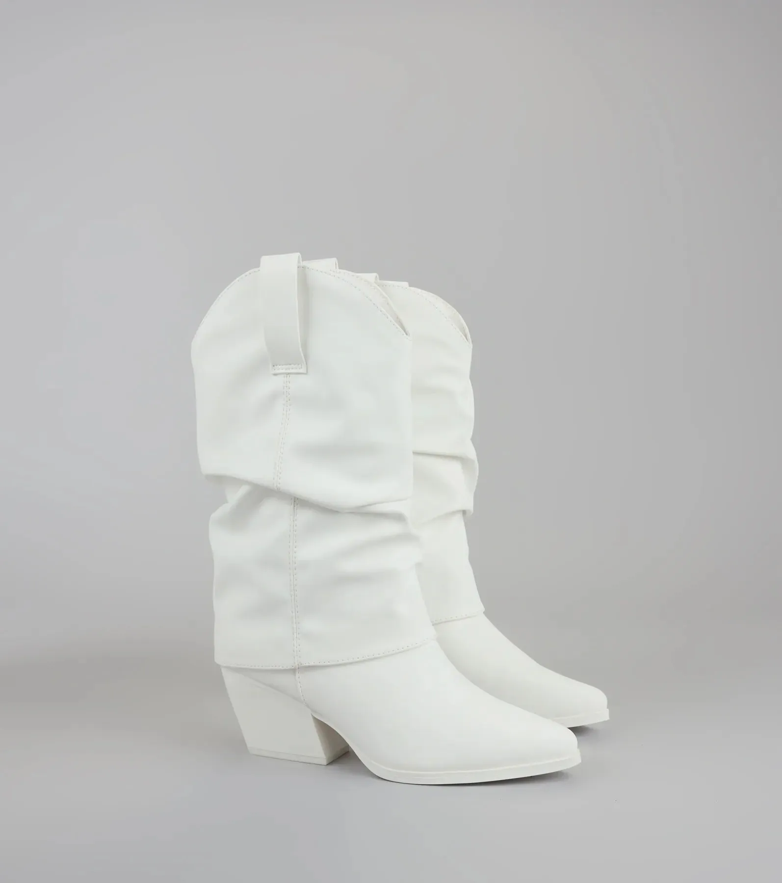 Cowgirl Off Duty Fold Over Western Boots sold by Windsor