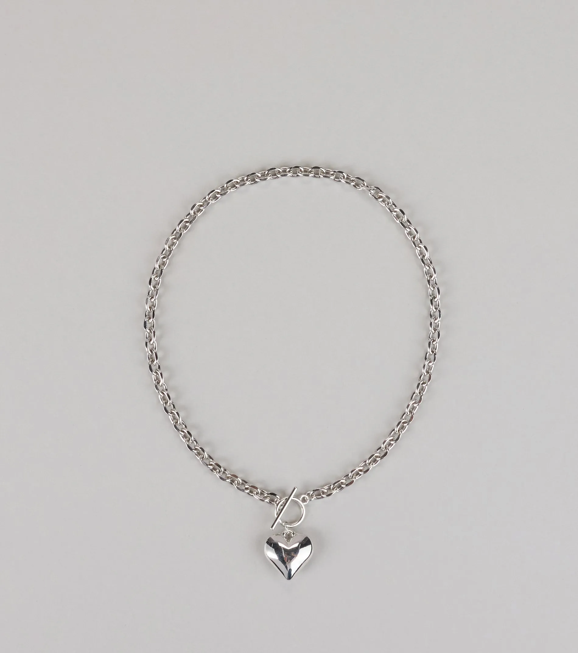 Love On Lock Heart Chain Necklace sold by Windsor