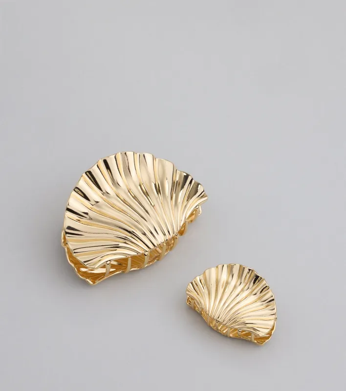 Making Waves Shell Claw Clip Set sold by Windsor