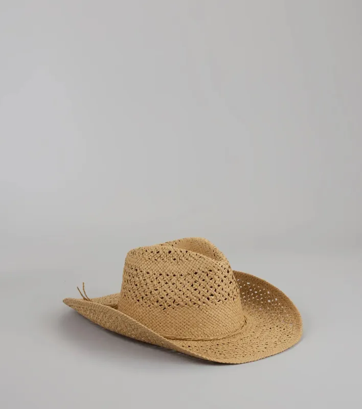 Desert Daze Straw Cowboy Hat sold by Windsor