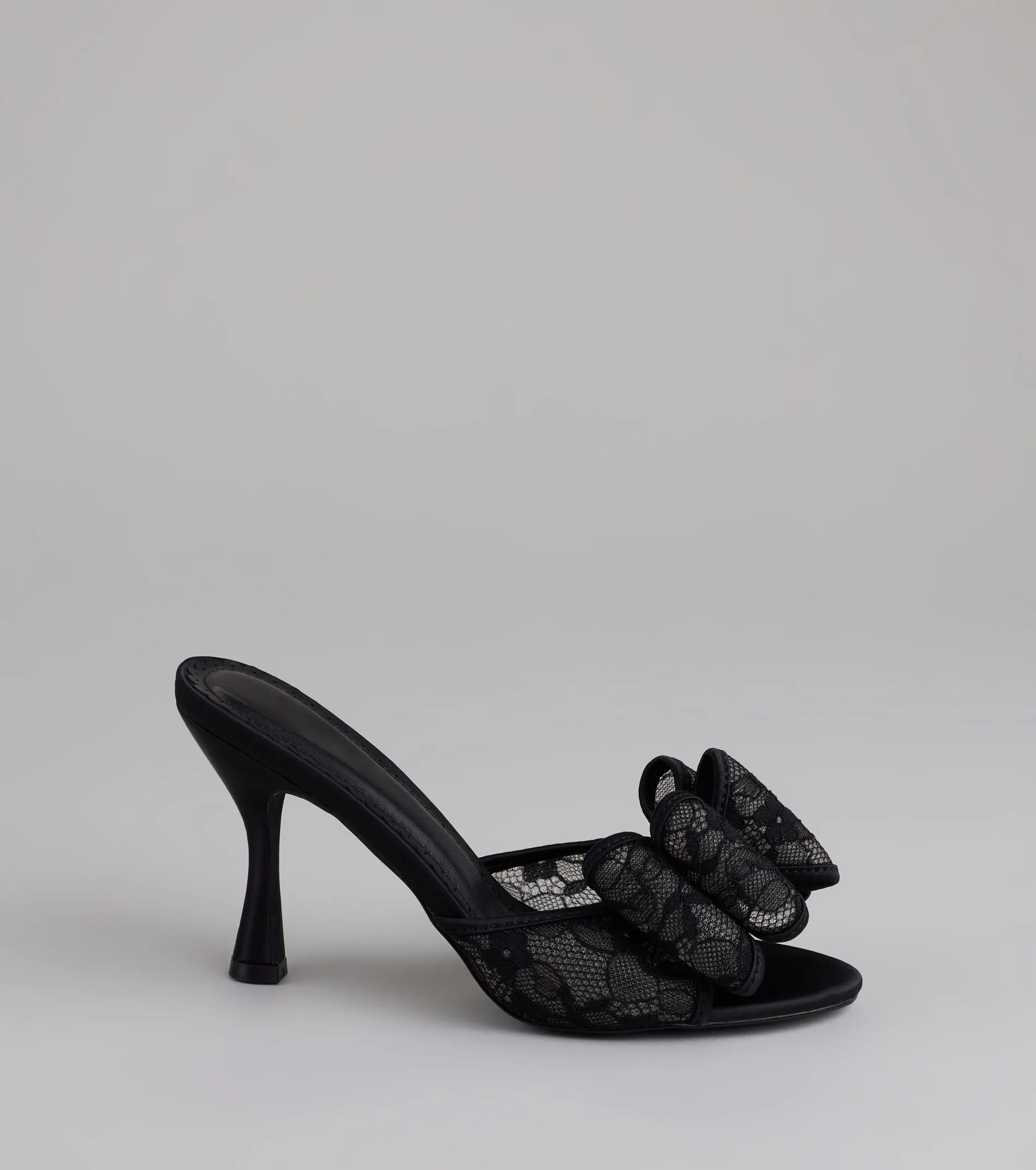 Flirt Alert Lace Bow Stilettos sold by Windsor product image thumbnail 3