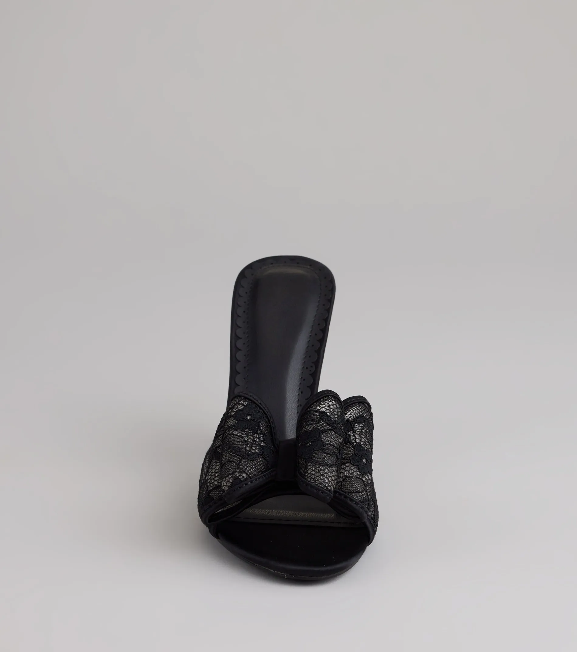 Flirt Alert Lace Bow Stilettos sold by Windsor product image thumbnail 4