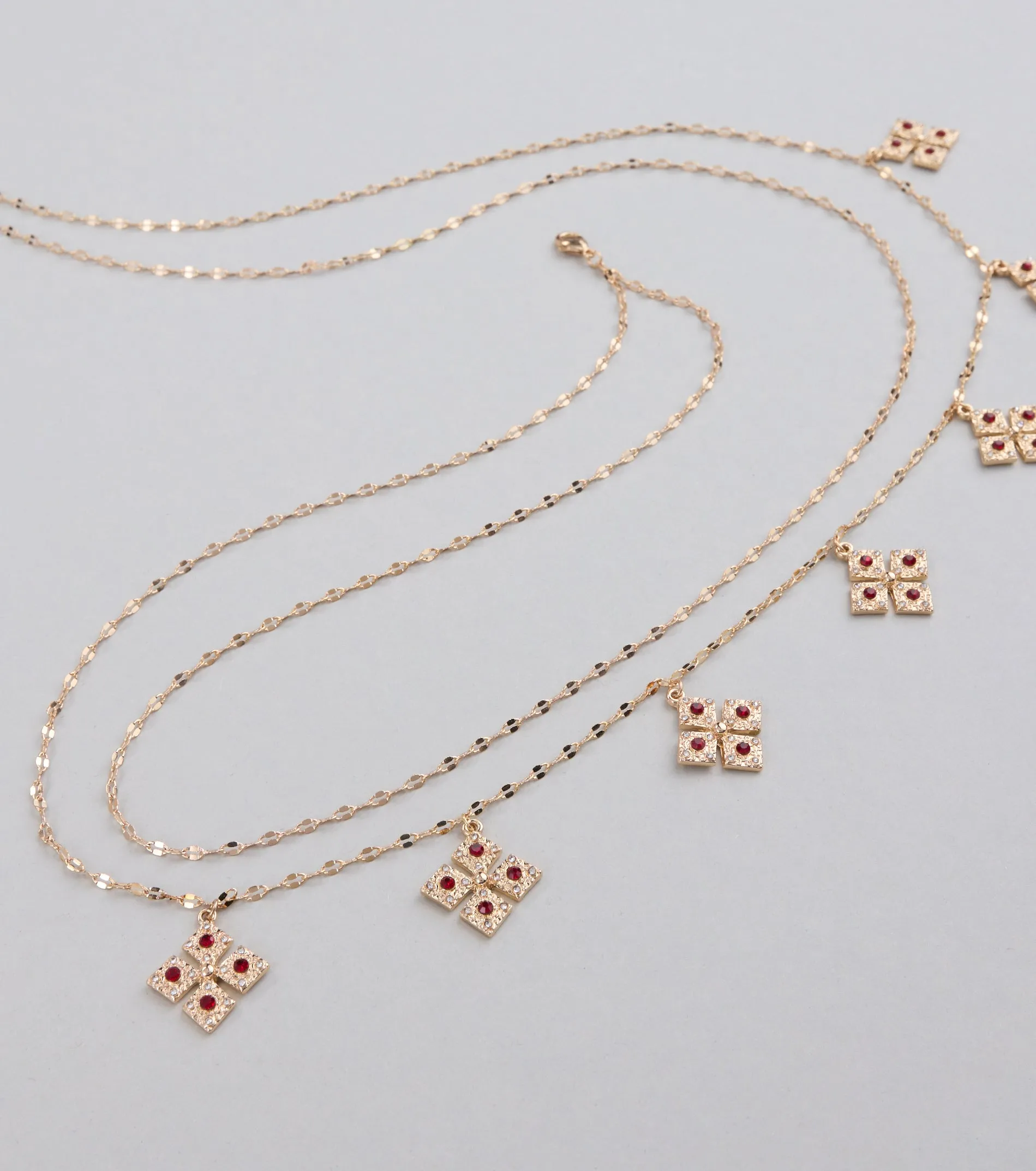 Glimmer Game Strong Layered Belly Chain sold by Windsor product image thumbnail 2