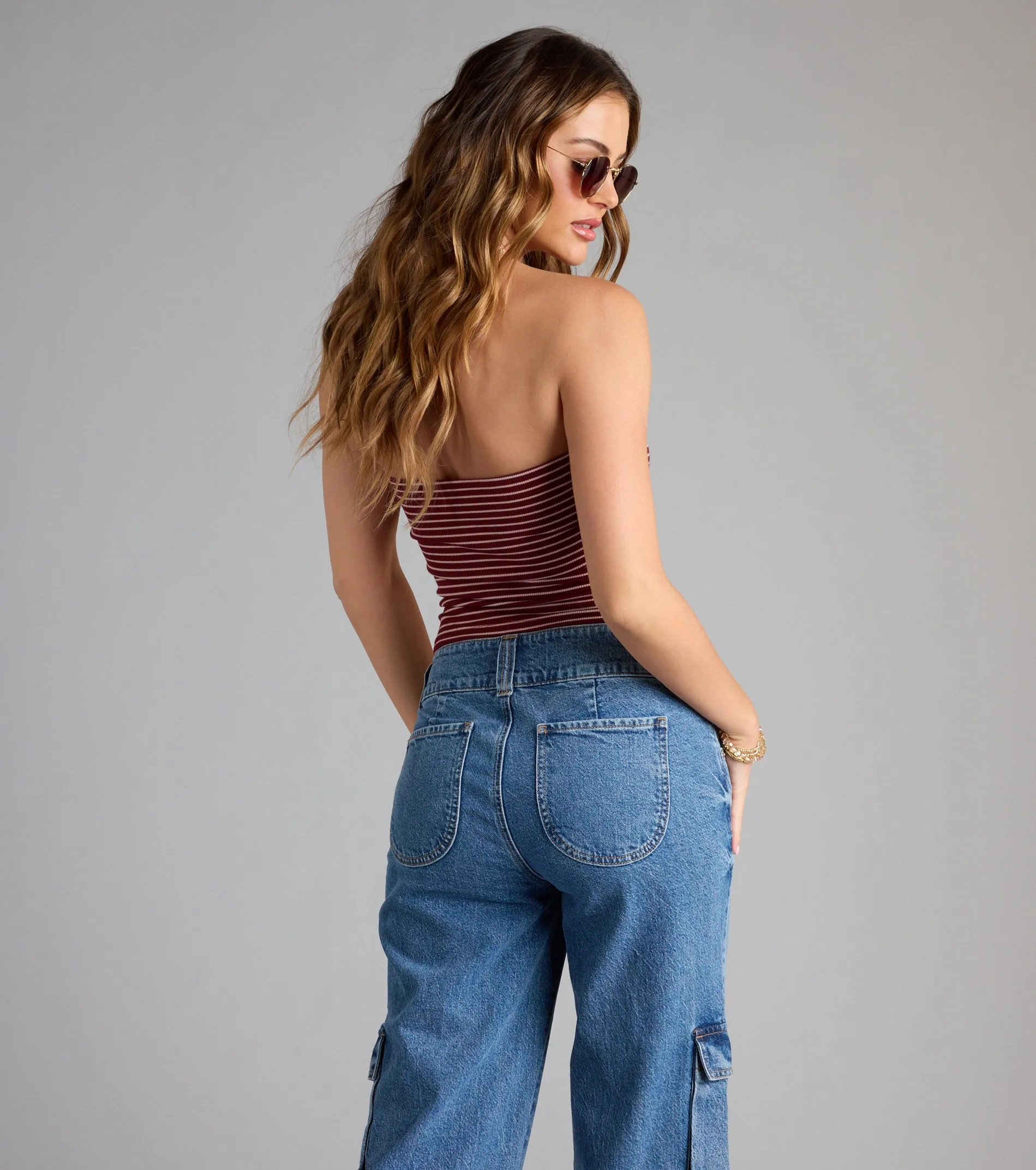 Keep It Chill Striped Tube Top sold by Windsor product image thumbnail 2