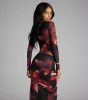 Soft Serve Floral Ruffle Tie-Front Top sold by Windsor