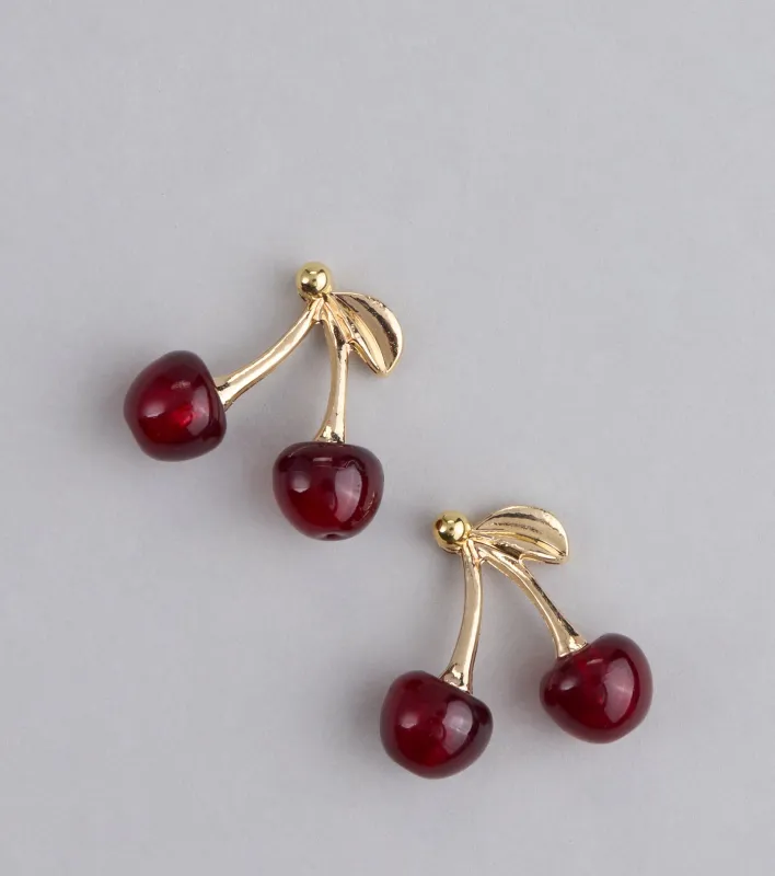 Cherry On Top Earrings sold by Windsor