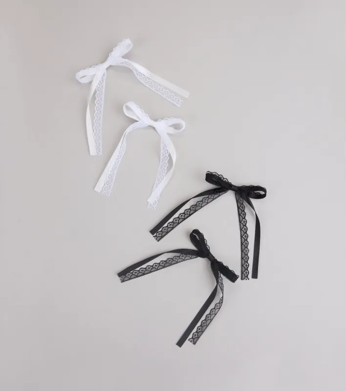 Sweet Talk Hair Bow Clip Set sold by Windsor