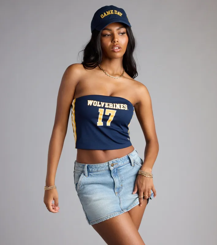 Soft With Spice Mid-Rise Denim Mini Skirt sold by Windsor