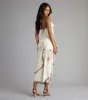 Guest List Glam Abstract Halter Maxi Dress sold by Windsor