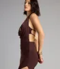 No Strings Attached Halter Strappy Midi Dress sold by Windsor