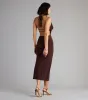 No Strings Attached Halter Strappy Midi Dress sold by Windsor