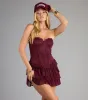 Laced In Love Corset Mini Dress sold by Windsor