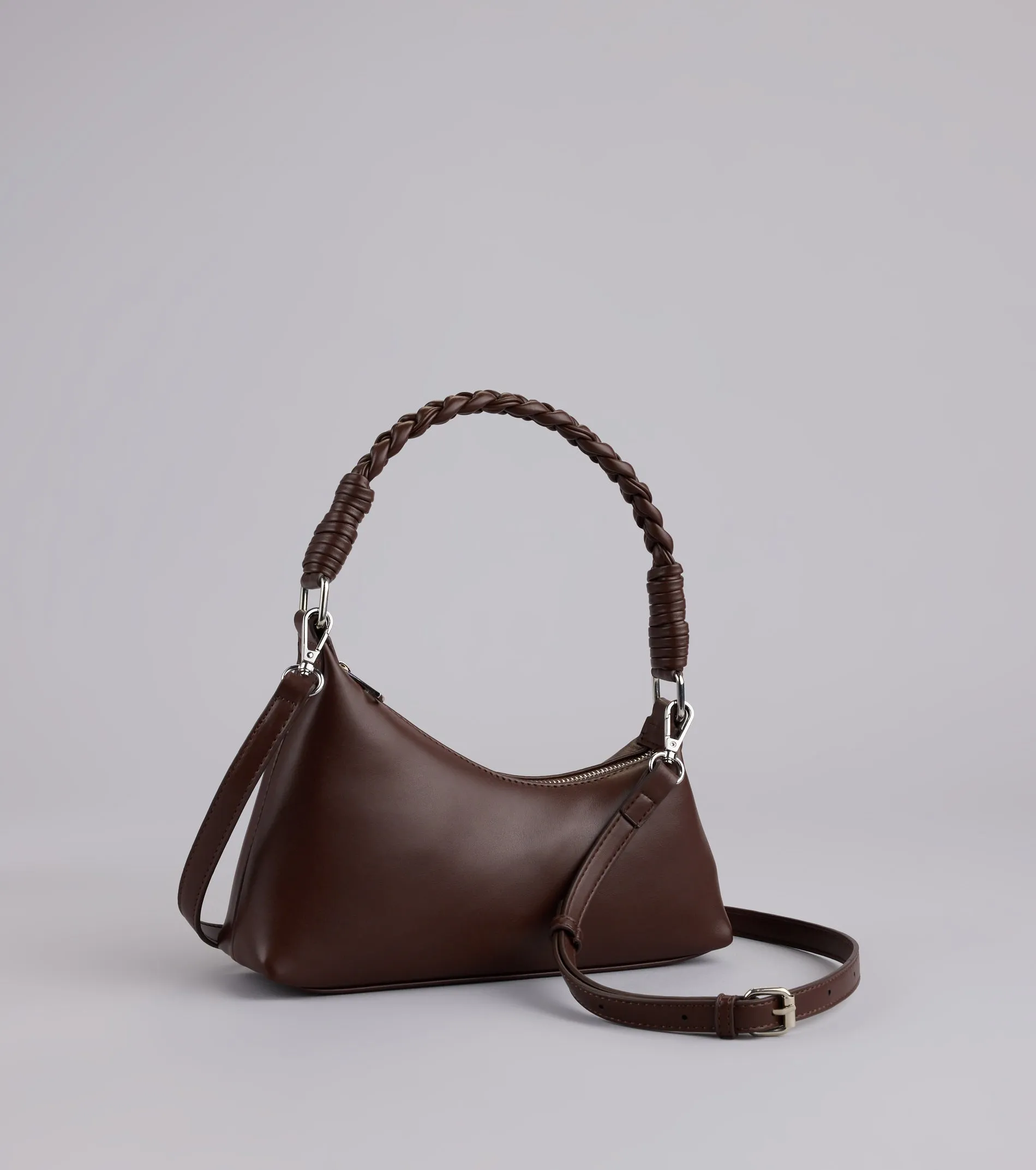 Carried Away Braided Strap Shoulder Bag sold by Windsor