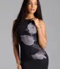 All About You High Neck Floral Mini Dress sold by Windsor