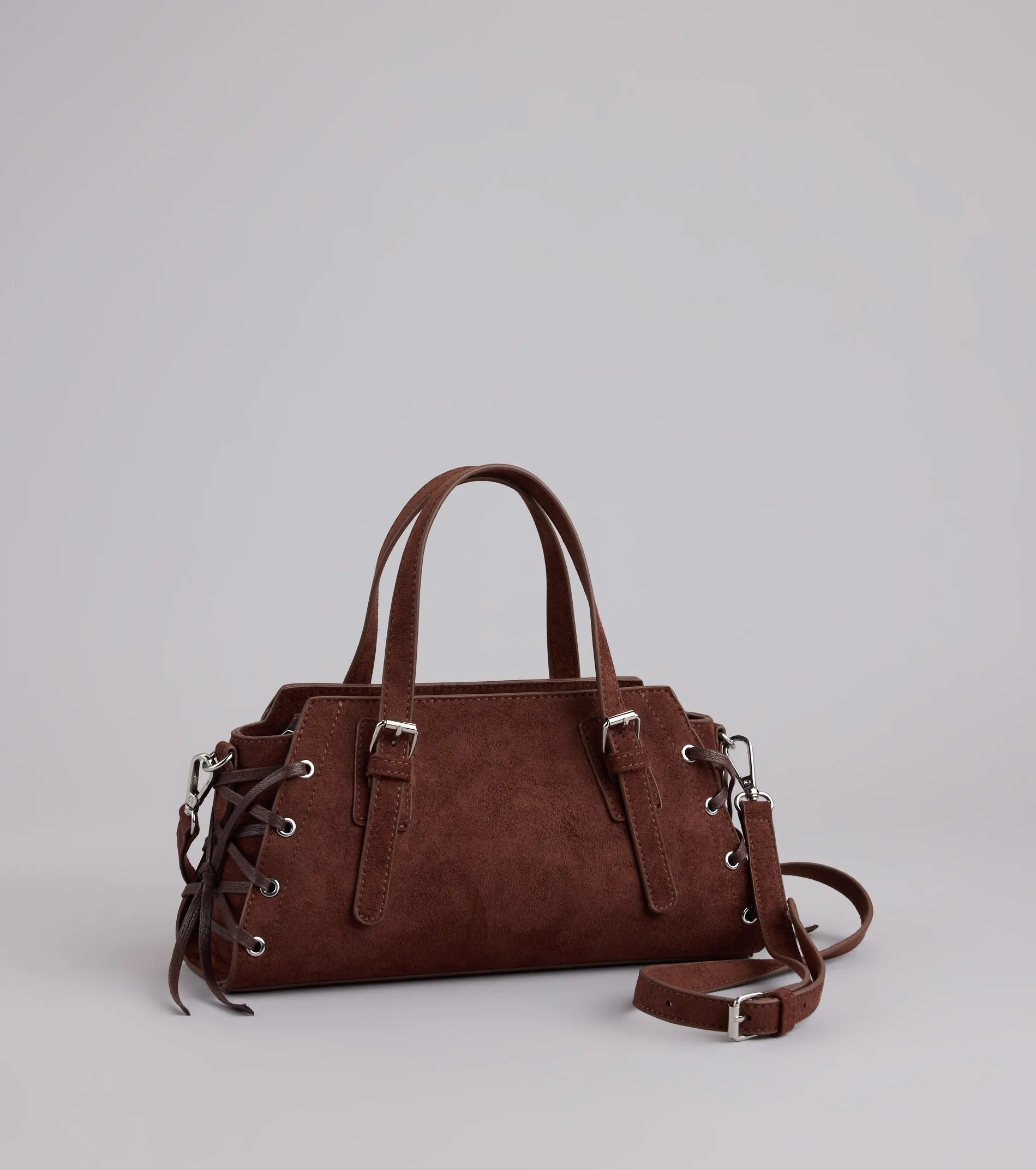 By My Side Lace-Up Mini Tote Bag sold by Windsor product image thumbnail 3