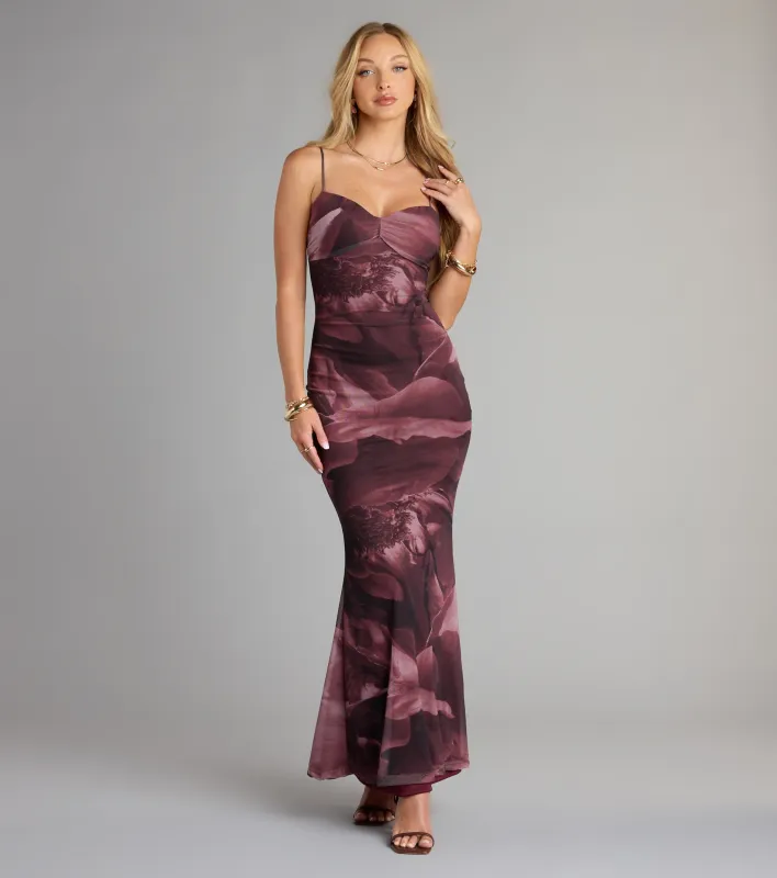 Whirlwind Romance Floral Abstract Maxi Dress sold by Windsor