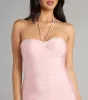 Said What She Said Halter Mini Dress sold by Windsor