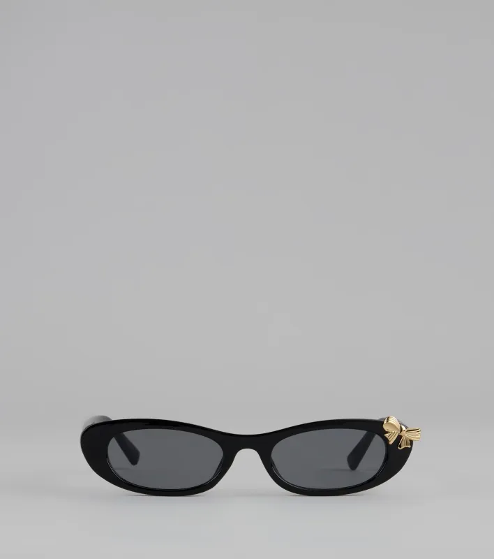 Sweet Bow Charm Cat Eye Sunglasses sold by Windsor
