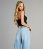 Afterglow Vibes Halter Crop Top sold by Windsor