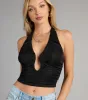 Afterglow Vibes Halter Crop Top sold by Windsor