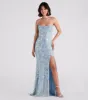 Gabrielle Formal Sequin Long Dress sold by Windsor