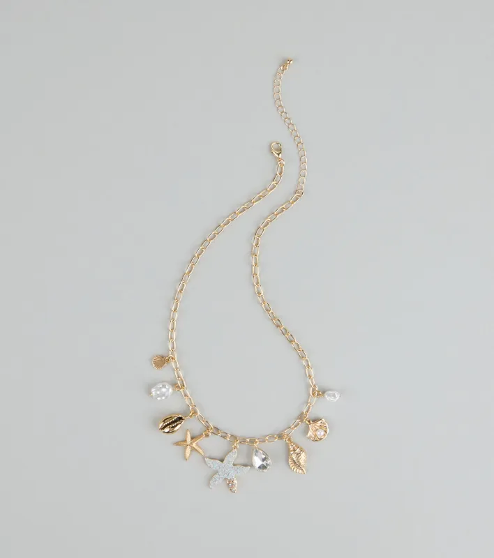 Sea You Later Charm Necklace sold by Windsor