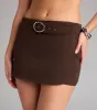 Flirty And Bold Belted Denim Skort sold by Windsor