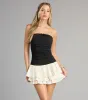 Sweet But Sassy Ruffle Tube Dress sold by Windsor