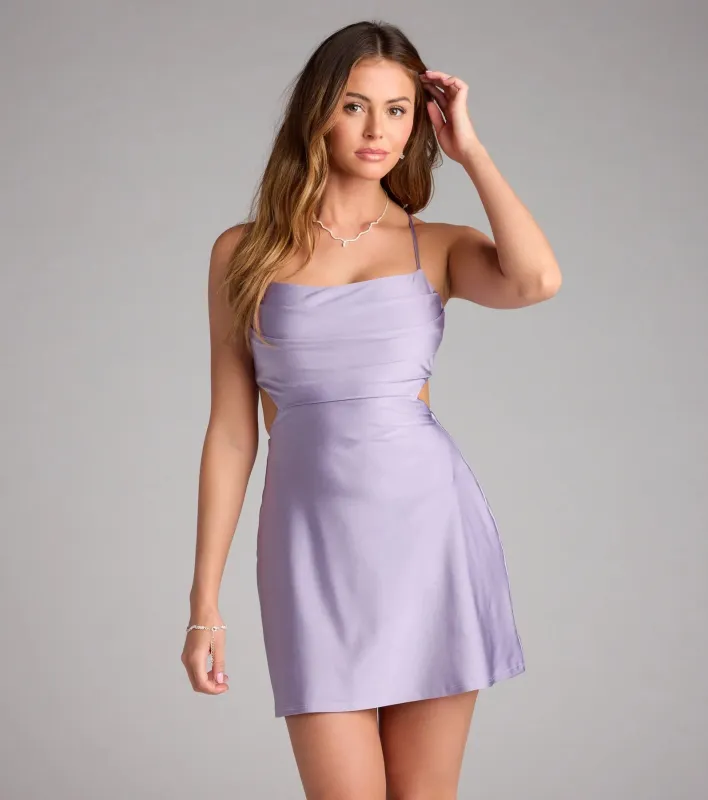 Twirl About You Strappy A-Line Mini Dress sold by Windsor