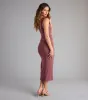 All Eyes Moment Sleeveless Midi Dress sold by Windsor