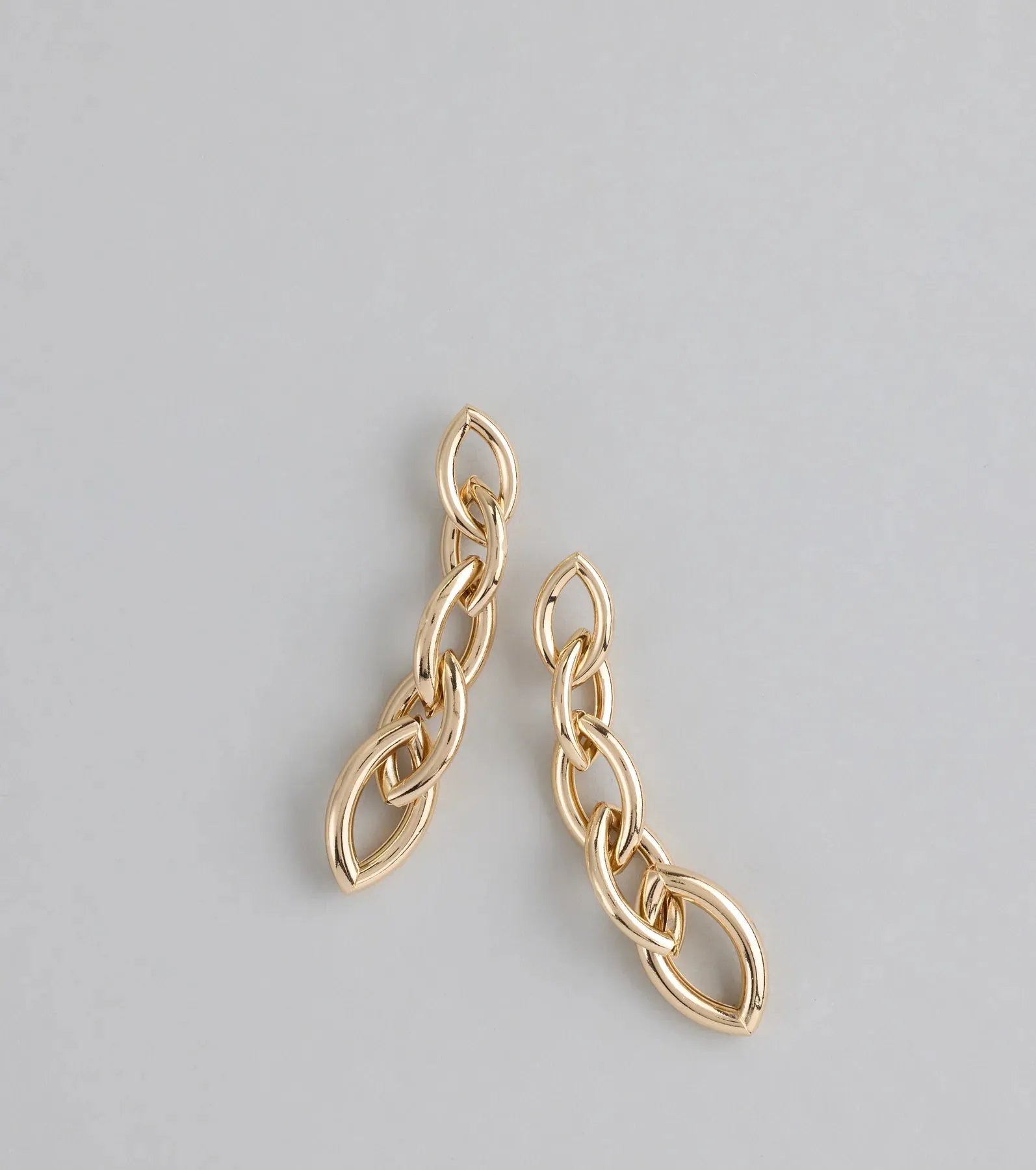 Linked Up And Luxe Chain Earrings sold by Windsor