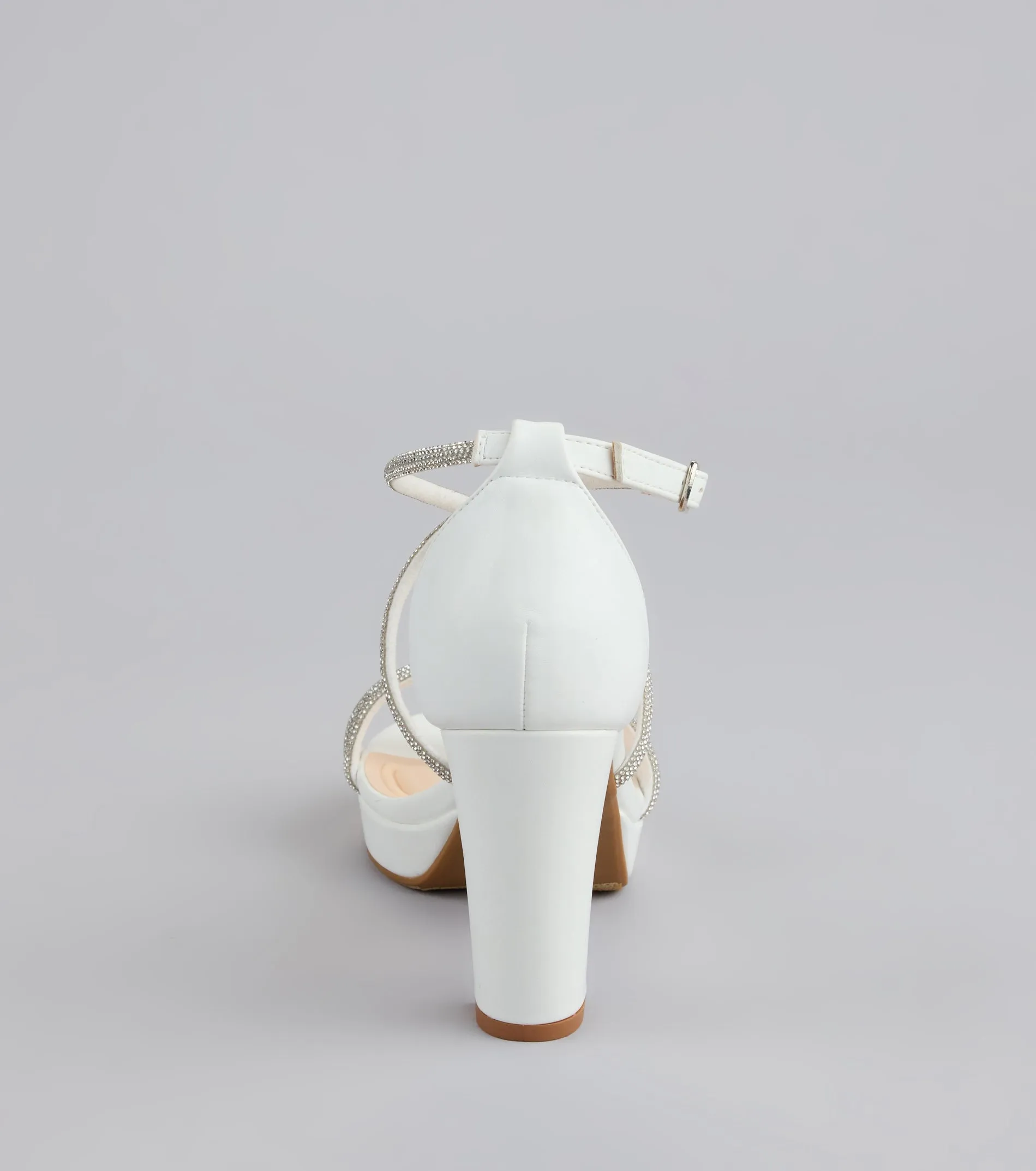 Made To Dazzle Rhinestone Platform Heels sold by Windsor product image thumbnail 4