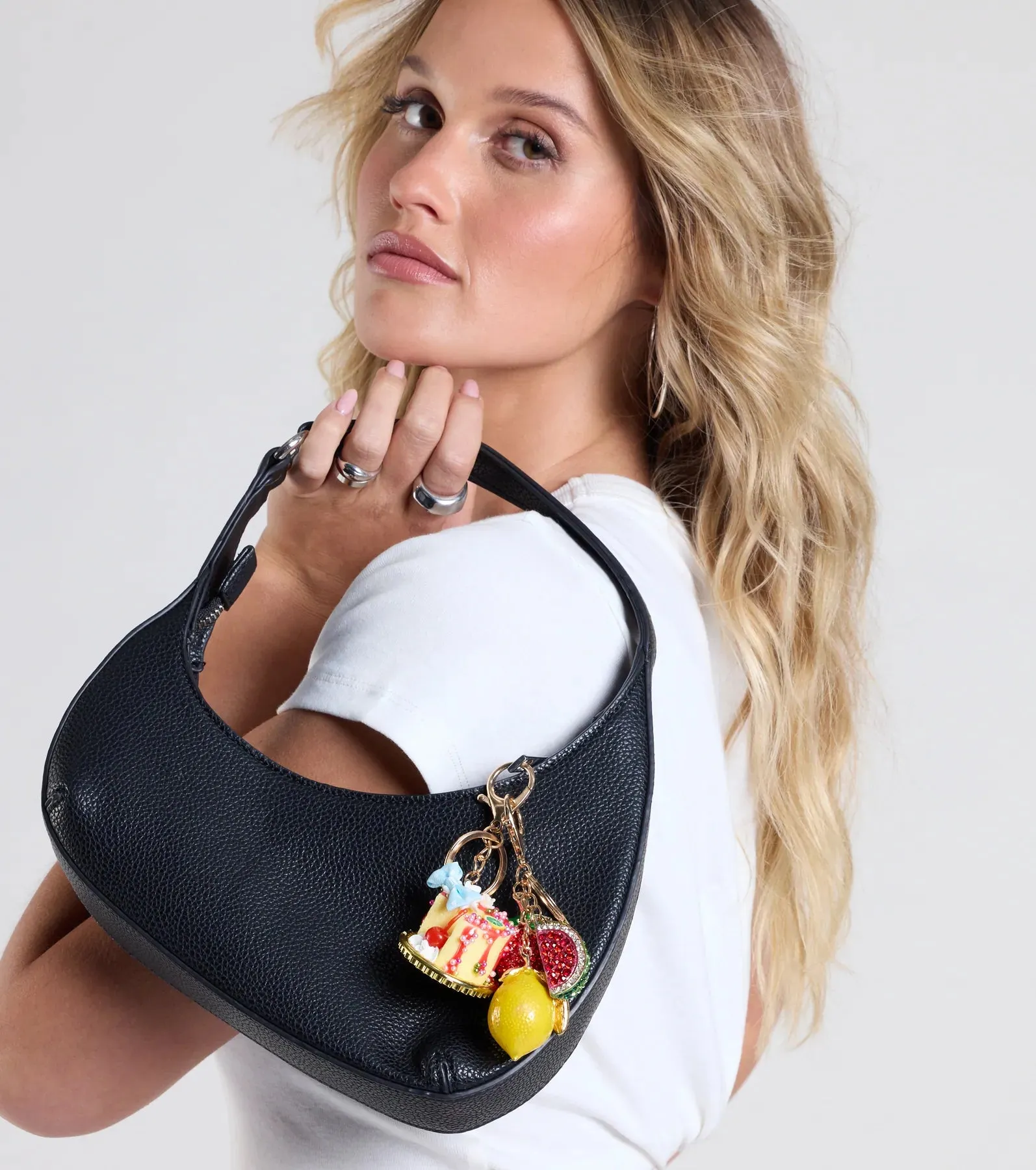 Polka Dot Bow Cake Keychain sold by Windsor product image thumbnail 2