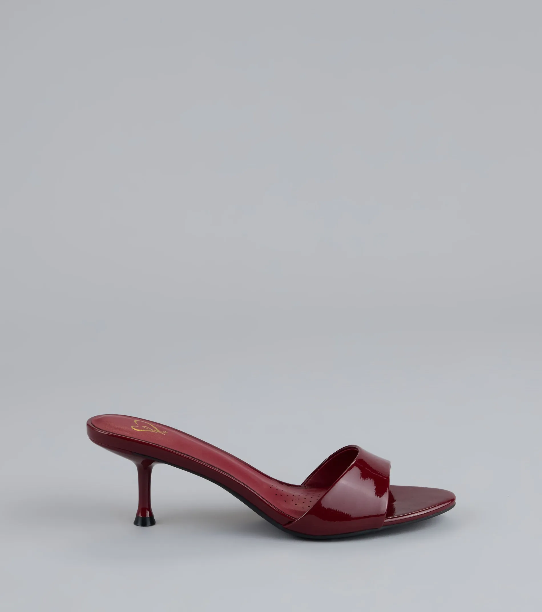 Own the Moment Patent Heeled Mules sold by Windsor product image thumbnail 2