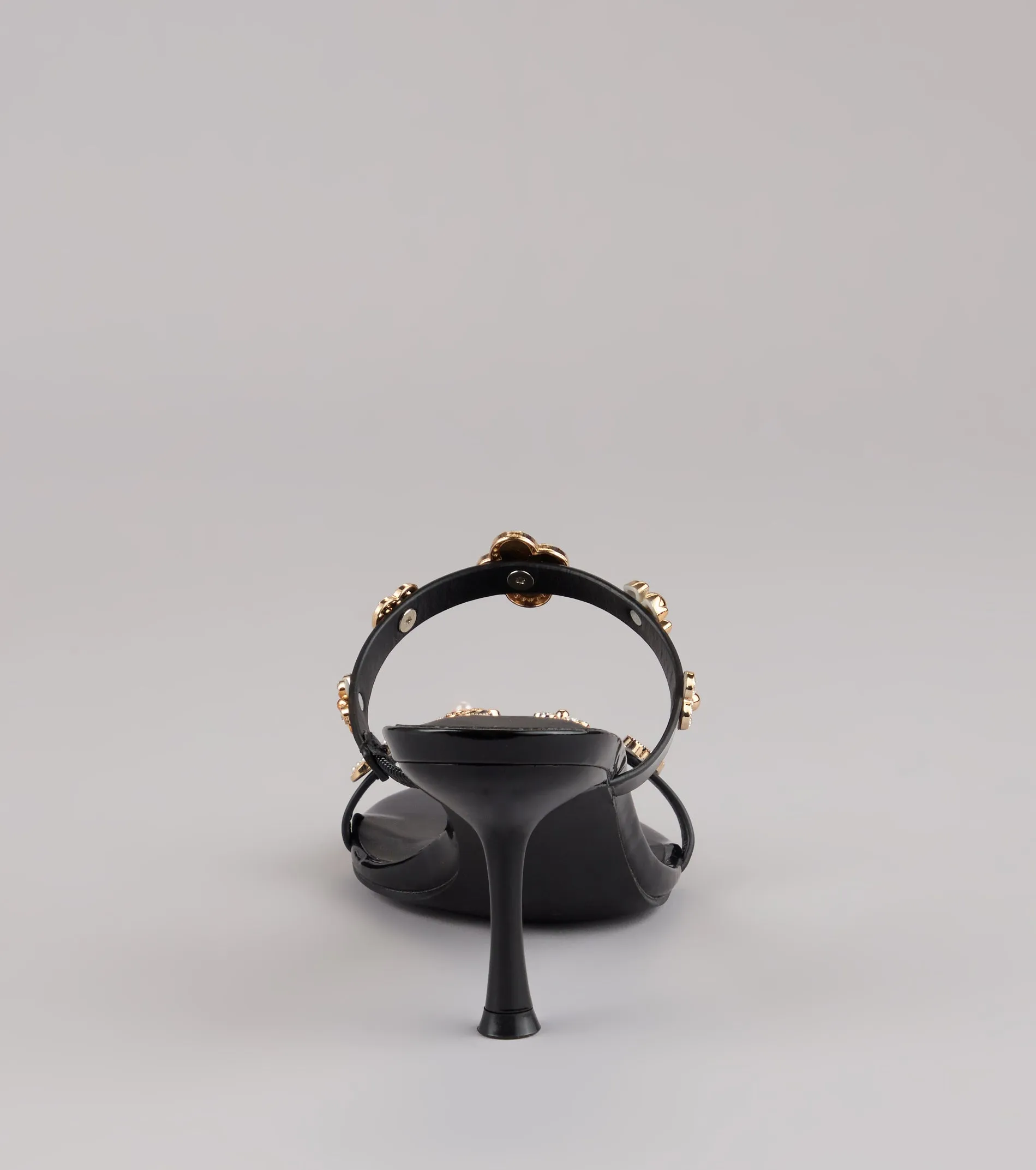 Out All Night Charm Strap Stiletto Heels sold by Windsor product image thumbnail 4