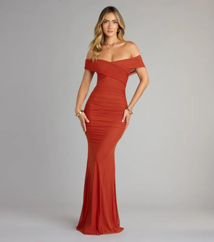 Allison Off-The-Shoulder Mermaid Formal Dress sold by Windsor