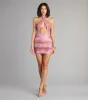Crush Hour Lace Crossover Mini Dress sold by Windsor