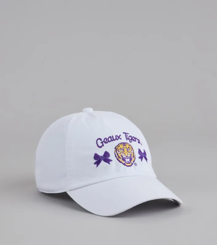 Tiger, Bows, And Touchdowns LSU® Baseball Cap sold by Windsor