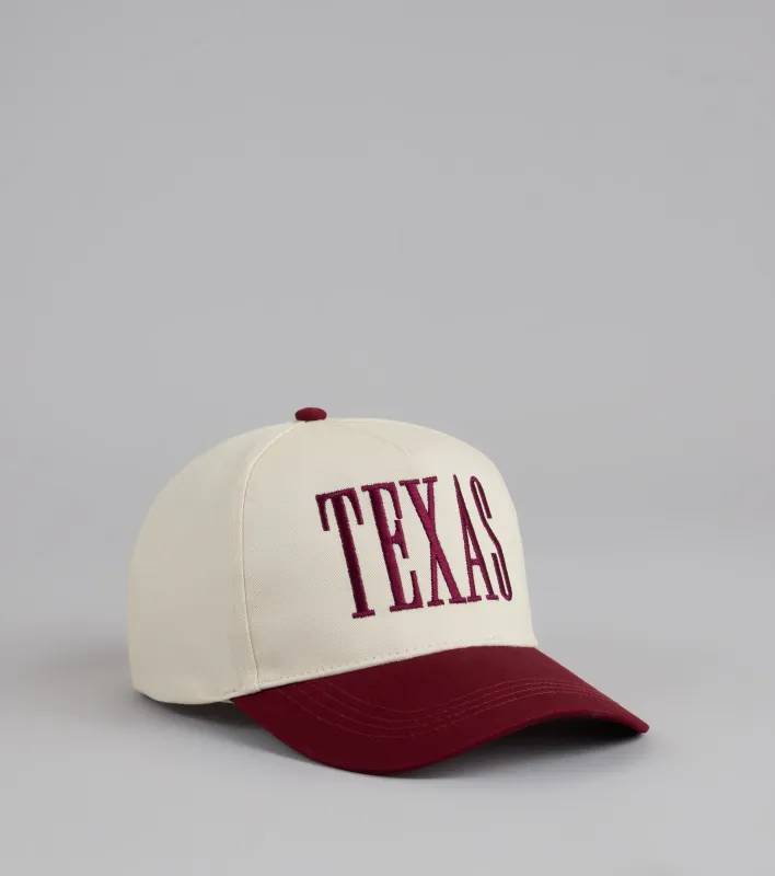 Campus Cool Texas Two-Tone Baseball Cap sold by Windsor