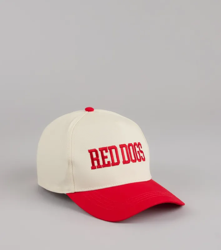 Red Dogs Two-Tone Baseball Cap sold by Windsor