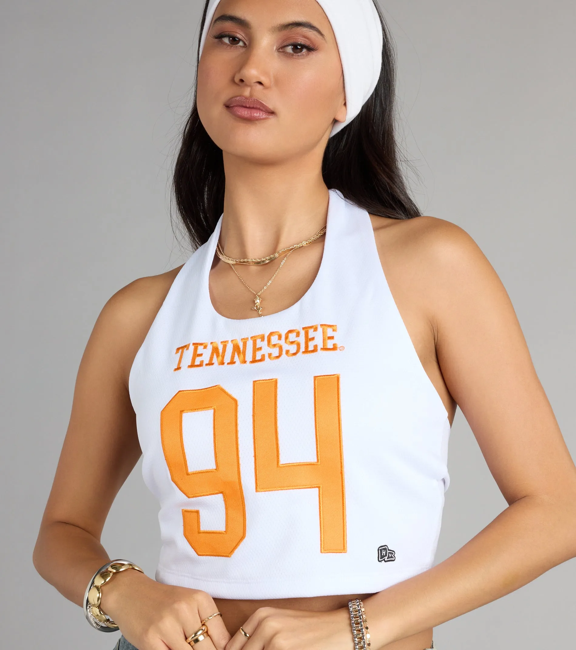 Halftime Crush Tennessee® Jersey Halter Top sold by Windsor product image thumbnail 4