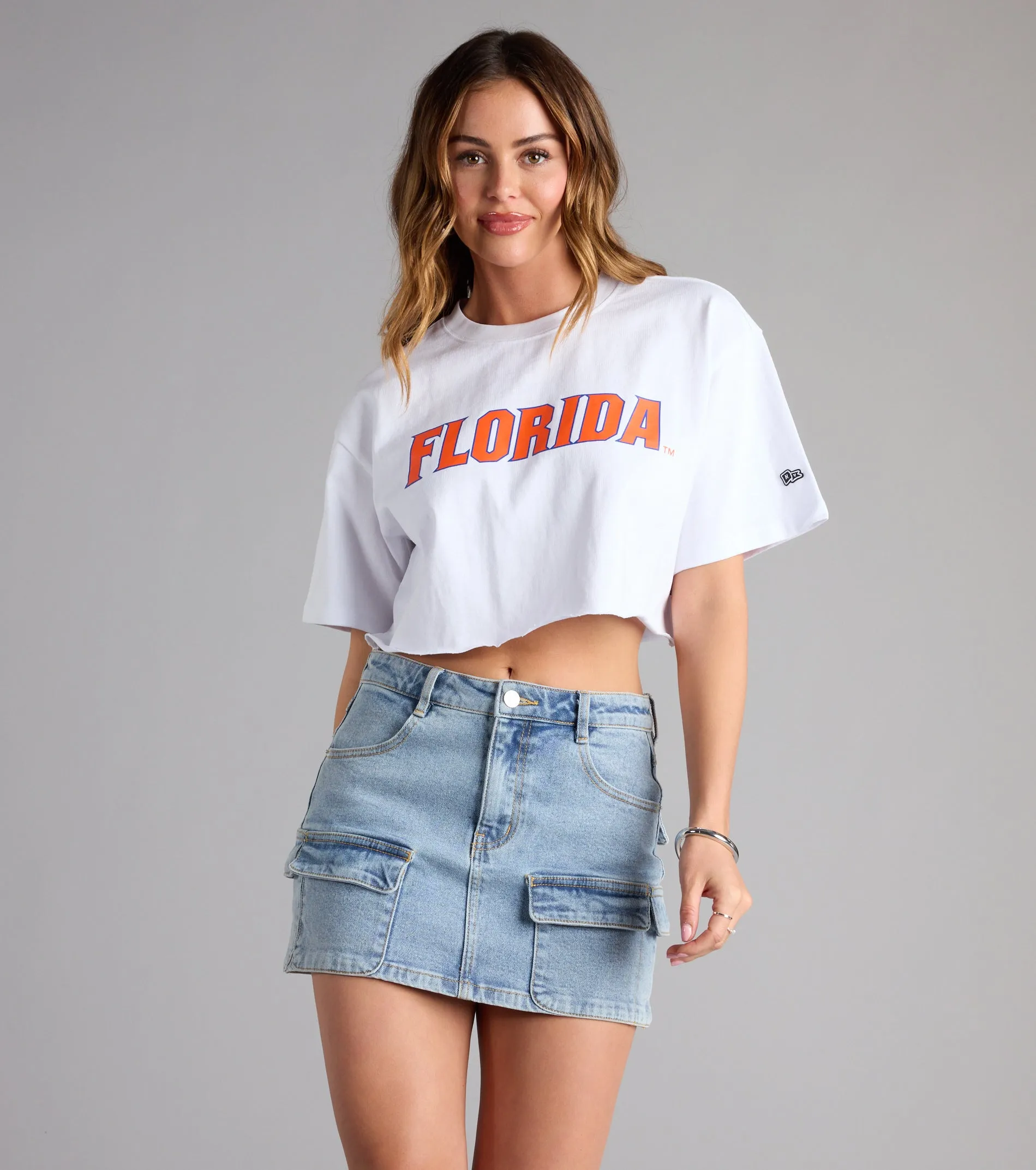Game On Glow Florida™ Cropped Tee sold by Windsor product image thumbnail 4
