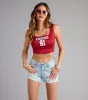 First Pick Stanford® 91 Jersey Corset Top sold by Windsor