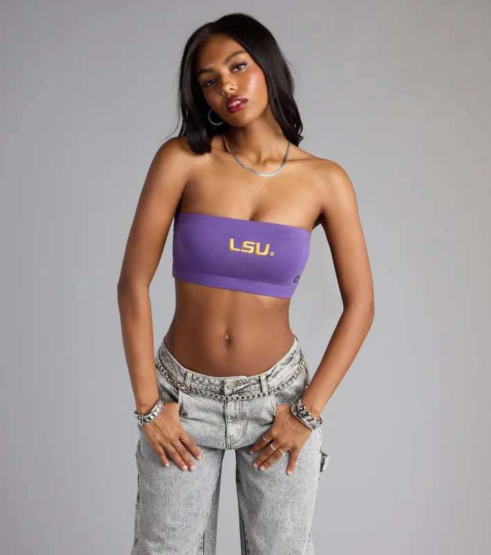 LSU® Bandeau Crop Top sold by Windsor