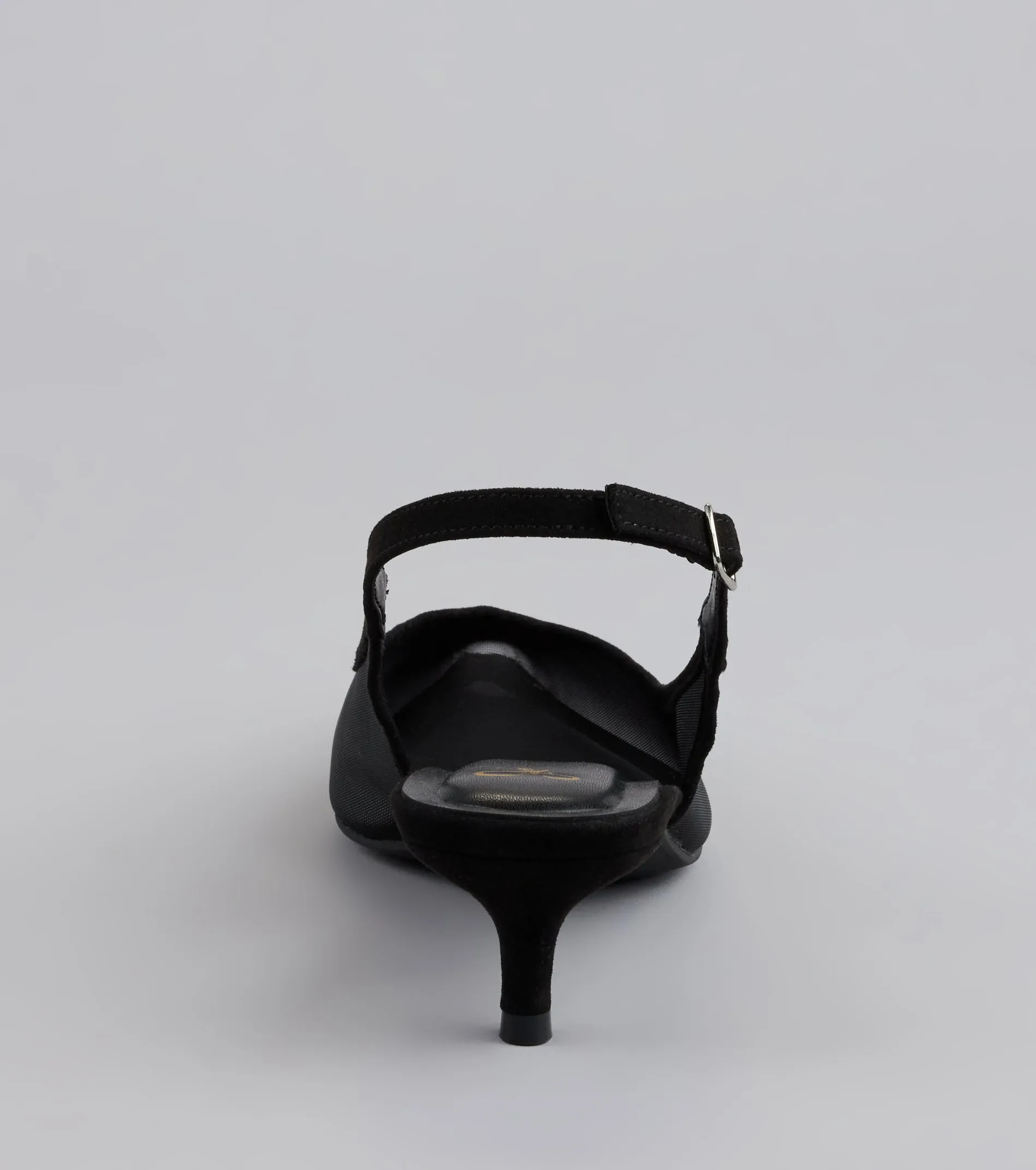 Double Take Mesh Sling-Back Pumps sold by Windsor product image thumbnail 4